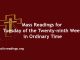 Mass Readings for Tuesday of the Twenty-ninth Week in Ordinary Time