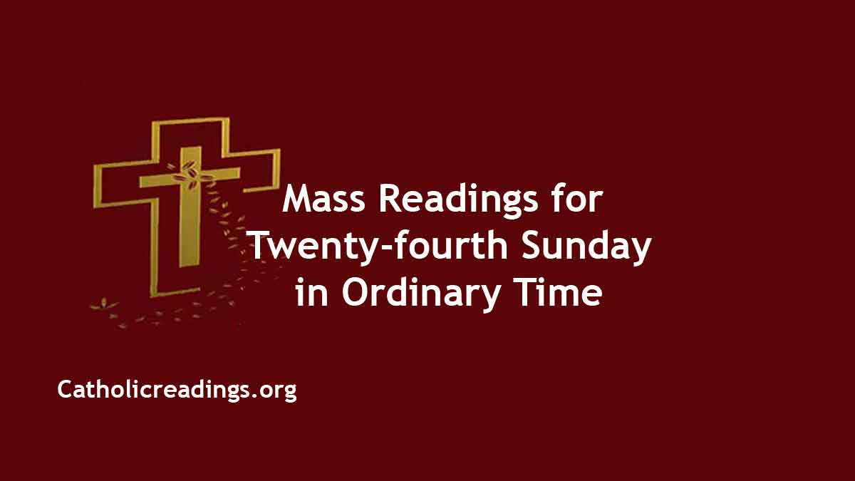 Readings For Sunday September 17 2025 Niv