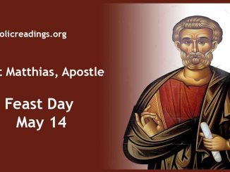 Feast of Saint Matthias - Chosing the Replacement of Judas Iscariot - Bible Verse of the Day