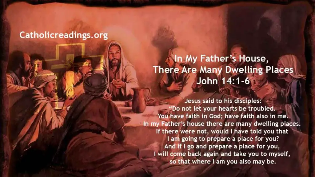 In My Father’s House There Are Many Dwelling Places - John 14:1-6 - Bible Verse of the Day
