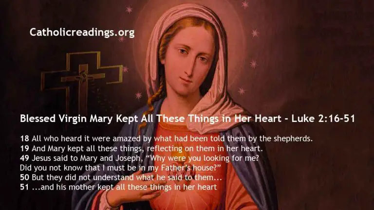 mary treasured these things in her heart meaning