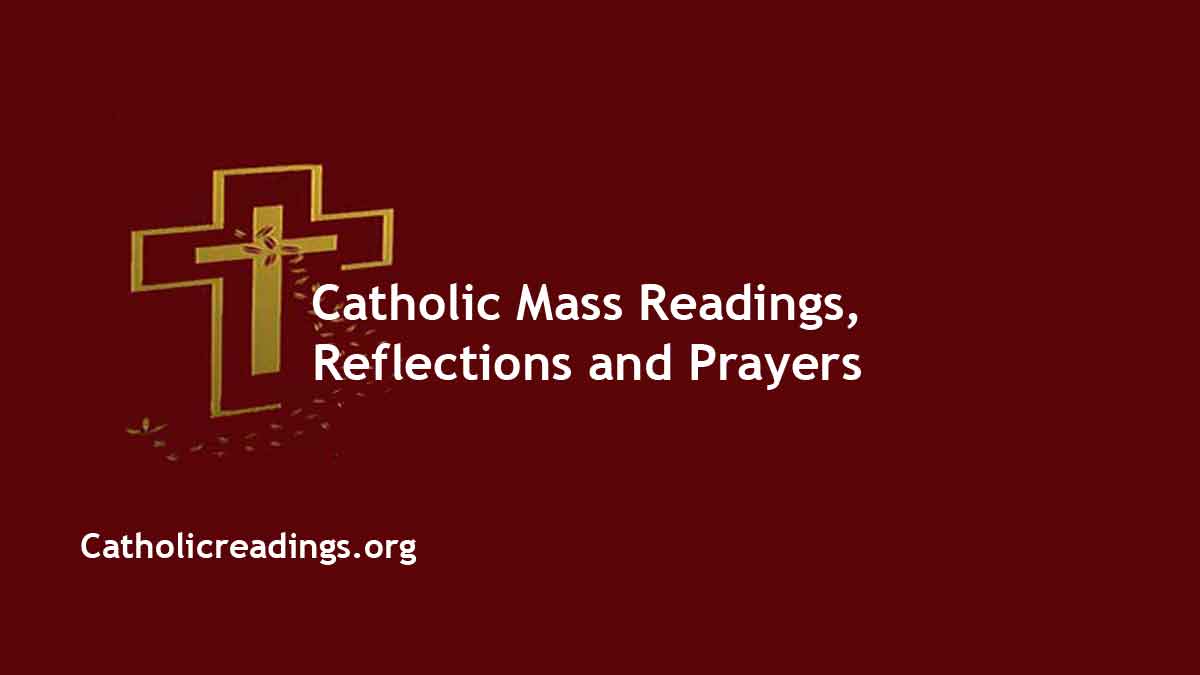 Catholic Daily Readings 2023 Sunday Mass Readings Year A Homily