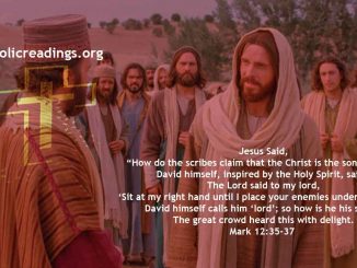 Hearing the Words of Jesus With Delight - Mark 12:35-37 - Bible Verse of the Day