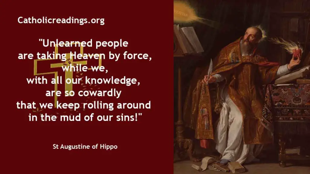 St Augustine of Hippo - Feast Day - August 28 2024 - Catholic Saint of ...