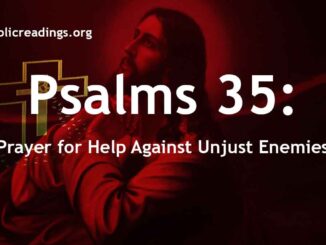 Psalm 35 Prayer for Help Against Unjust Enemies