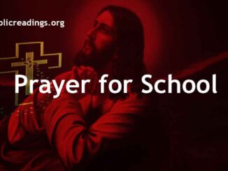 School Prayer - Prayer for School