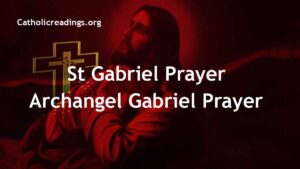 St Gabriel Prayer - Archangel Gabriel Prayer