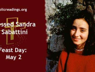 Blessed Sandra Sabattini - Feast Day - May 2