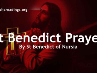 St Benedict Prayer