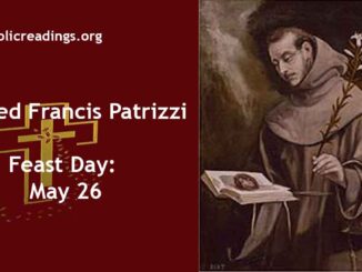 Blessed Francis Patrizzi - Feast Day - May 26