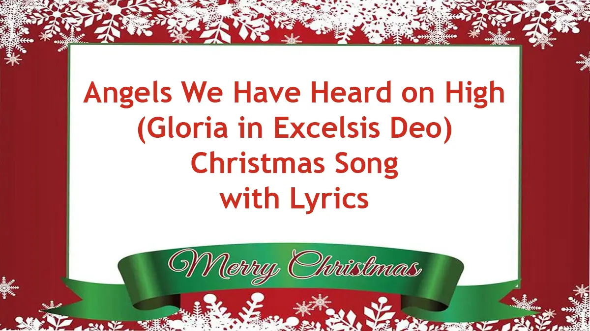 gloria in excelsis deo lyrics