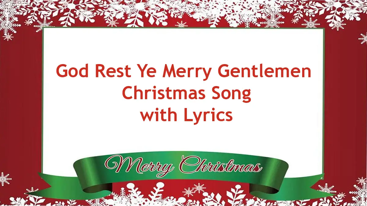 Lyrics Of God Rest Ye Merry Gentlemen God Rest Ye Merry Gentlemen Christmas Song With Lyrics - Catholic Daily