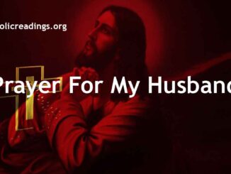 Prayer For My Husband