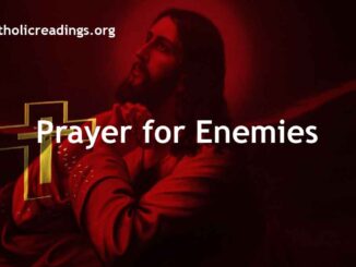 Prayer for Enemies