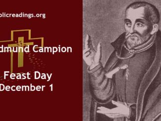 St Edmund Campion - Feast Day - December 1