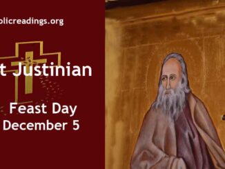 St Justinian - Feast Day - December 5