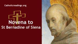 Novena to St Bernadine of Siena - Catholic Prayers