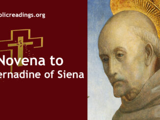 Novena to St Bernadine of Siena - Catholic Prayers
