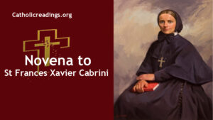 Novena to St Frances Xavier Cabrini - Catholic Prayers