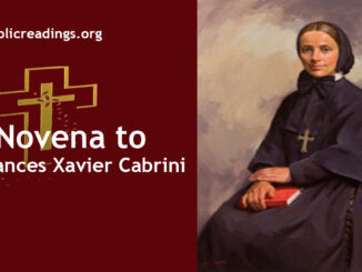 Novena to St Frances Xavier Cabrini - Catholic Prayers
