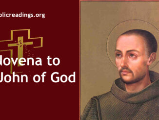 Novena to St John of God - Catholic Prayers