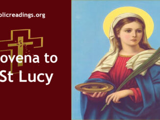 Novena to St Lucy - Catholic Prayers