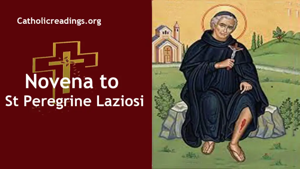 Novena to St Peregrine Laziosi - Catholic Prayers