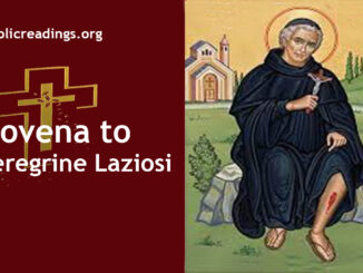 Novena to St Peregrine Laziosi - Catholic Prayers