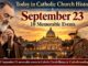 Today in Catholic Church History - September 23: 10 Major Events