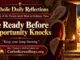 Luke 12:35-38 Reflection: Be Ready Before Opportunity Knocks