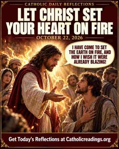 Luke 12:49-53 Reflection: Let Christ Set Your Heart on Fire