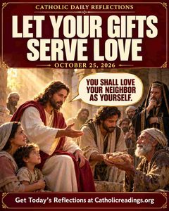 Matthew 22:34-40 Reflection: Let Your Gifts Serve Love