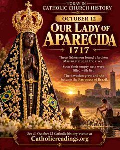 Today in Catholic Church History - October 12: 10 Memorable Events