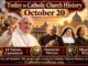 Today in Catholic Church History October 20